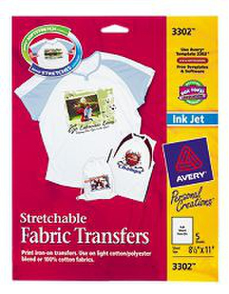 Avery 3302 5sheets T-shirt transfer