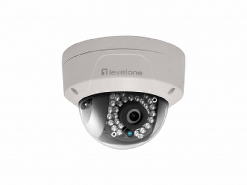 LevelOne FCS-3084 IP Dome White surveillance camera