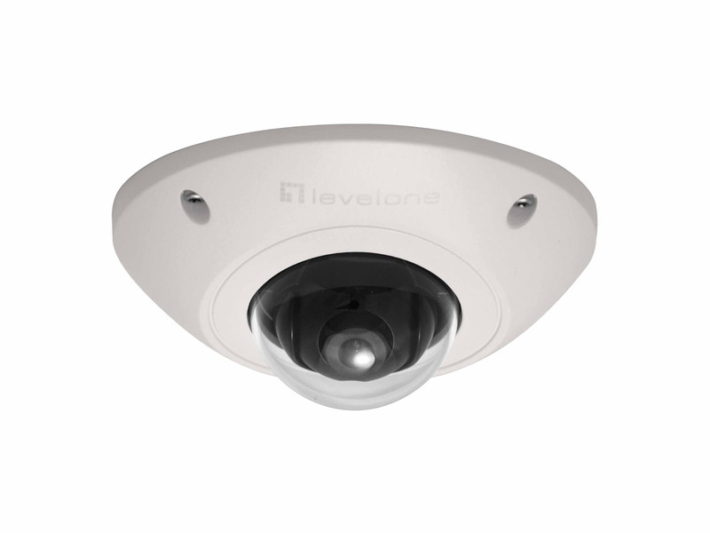 LevelOne FCS-3073 IP В помещении и на открытом воздухе Dome Белый камера видеонаблюдения