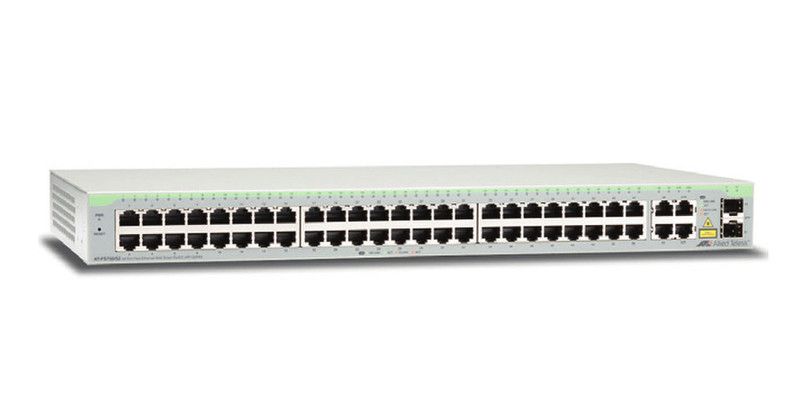 Allied Telesis AT-FS750/52-50 Управляемый Fast Ethernet (10/100) 1U Серый