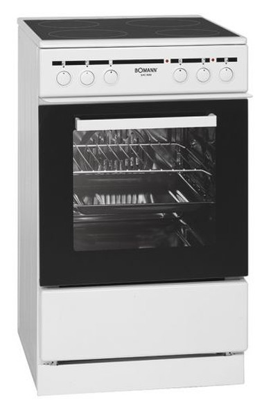 Bomann EHC 3553 Freestanding Ceramic hob A White