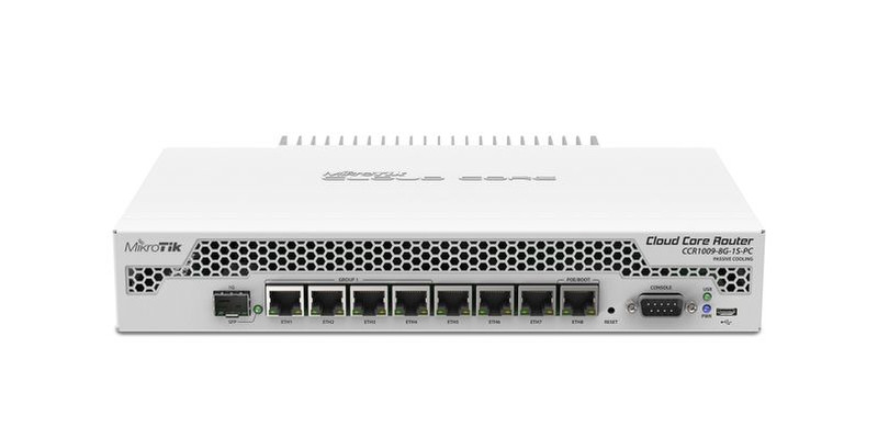 Mikrotik CCR1009-8G-1S-PC Ethernet LAN router