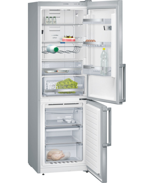 Siemens KG36NHI32 freestanding 234L 86L A++ Stainless steel fridge-freezer