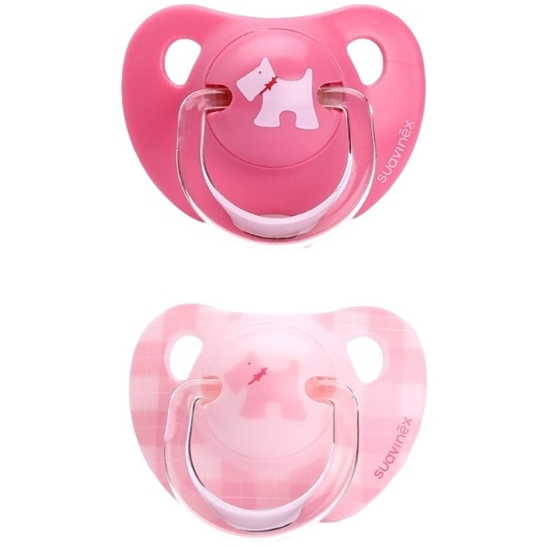Suavinex 8426420025744 Classic baby pacifier Latex Pink baby pacifier