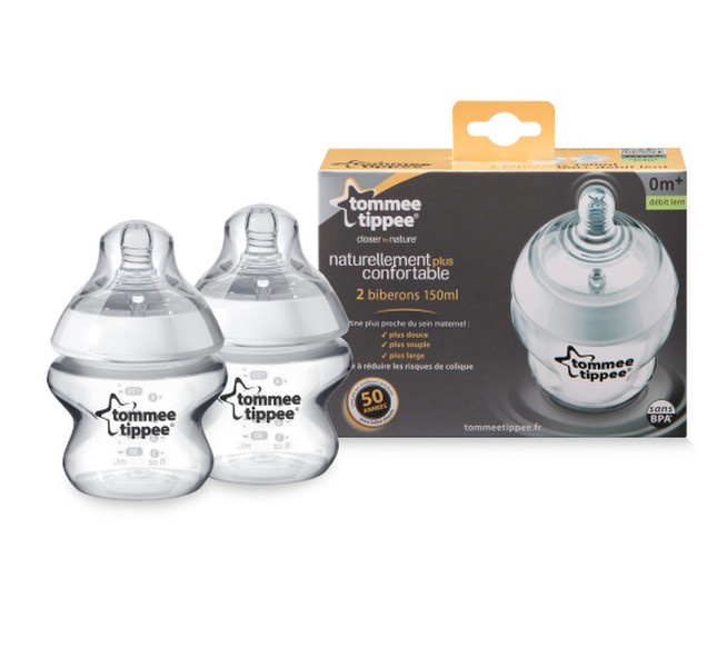 Tommee Tippee Biberons Easi-Vent 150ml Weiß Babyflasche