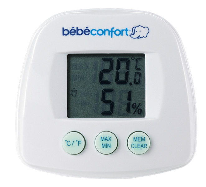 Bebe Confort 3220660114924 Для помещений Electronic hygrometer Белый