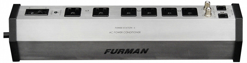 Furman PST-6 6AC outlet(s) 130V Silber Spannungsschutz