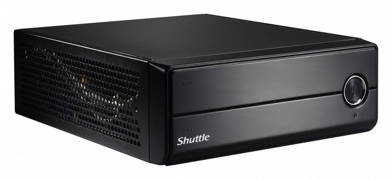 Shuttle XH110V Intel H110 LGA1151 Niederprofil (superflach) Schwarz PC/Workstation Barebone