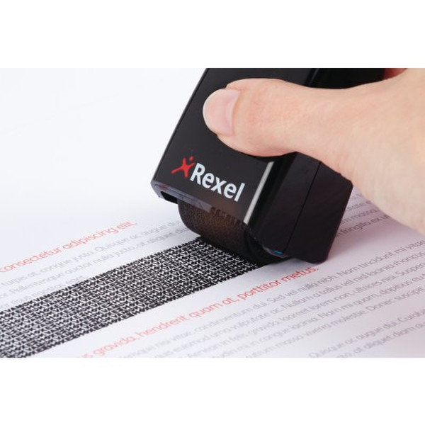 Rexel ID Guard Retractable Ink Roller Black