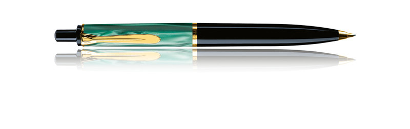 Pelikan D200 Built-in filling system Black,Gold,Green 1pc(s) fountain pen