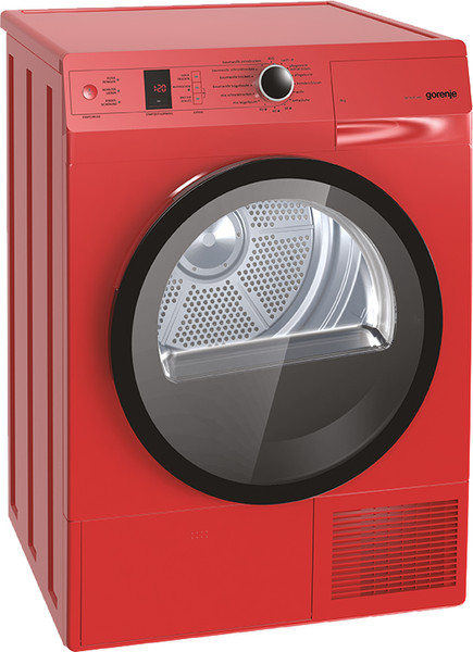 Gorenje D 85F66 NR Freestanding Front-load 8kg A+++ Red