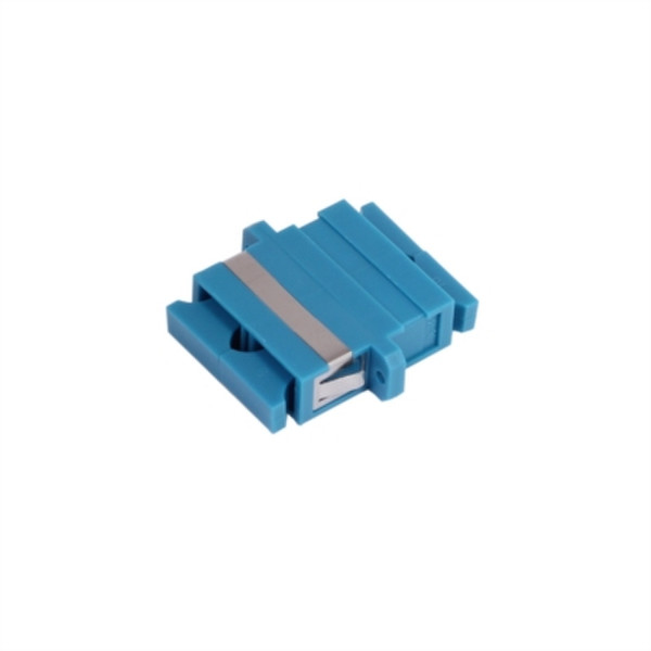 Uniformatic Optical Single Mode SC Coupler SC Blue fiber optic adapter