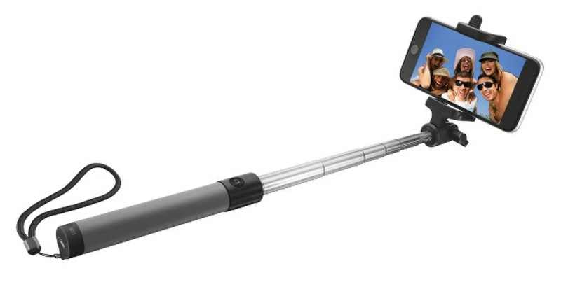 Trust 21035 Smartphone Schwarz, Silber Selfie-Stick