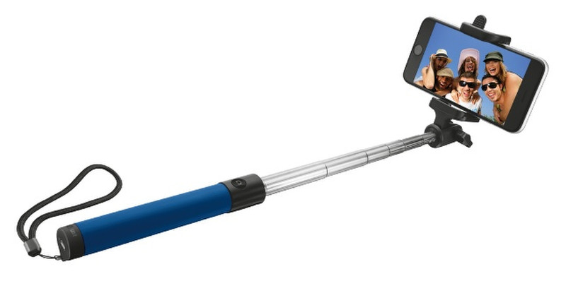 Trust 21036 Smartphone Schwarz, Blau, Silber Selfie-Stick