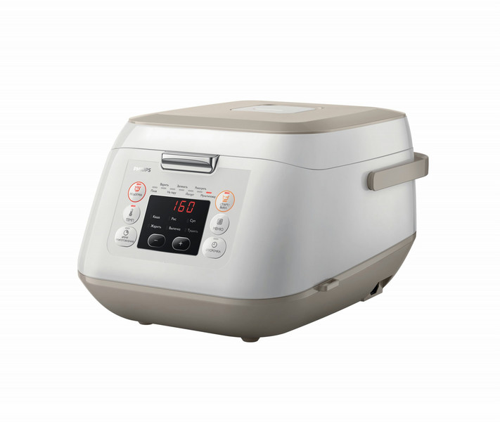 Philips Daily Collection HD4726/03 4L 860W Beige,White multi cooker