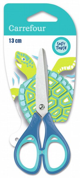 Carrefour 3390509999118 Art & craft scissors Straight cut Multicolour stationery/craft scissors