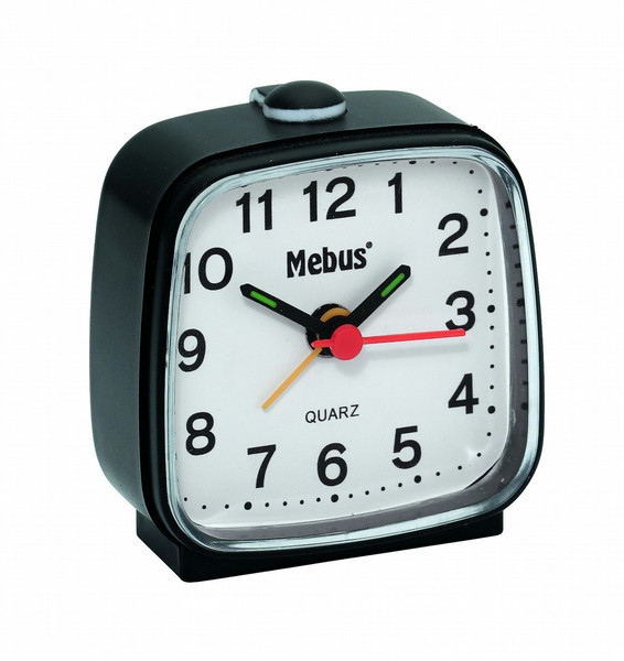 Mebus 27190 Quartz table clock Black table clock