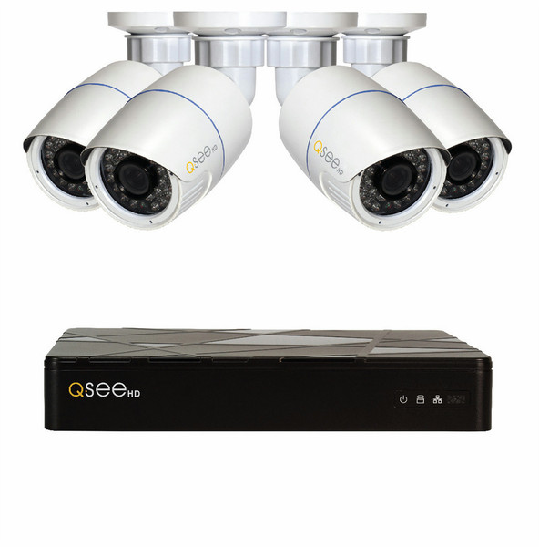 Q-See QT868-4BC-2 Wired 8channels video surveillance kit