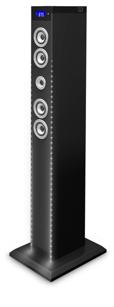 Bigben Interactive TW9LIGHT1 Turm 60W Schwarz Home-Stereoanlage