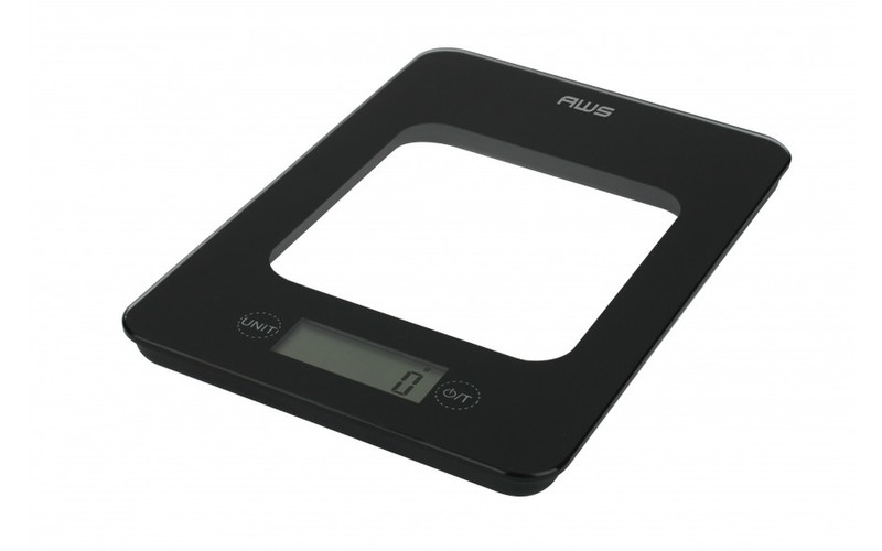 American Weigh Scales CAMEO-5K Tabletop Rectangle Electronic kitchen scale Black