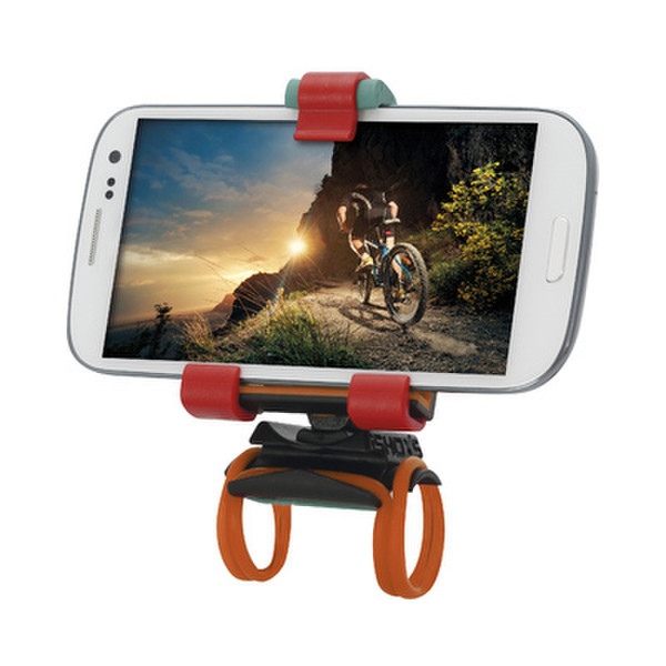 Rollei Smartphone Halterung Wingman Bicycle Passive holder Black,Orange