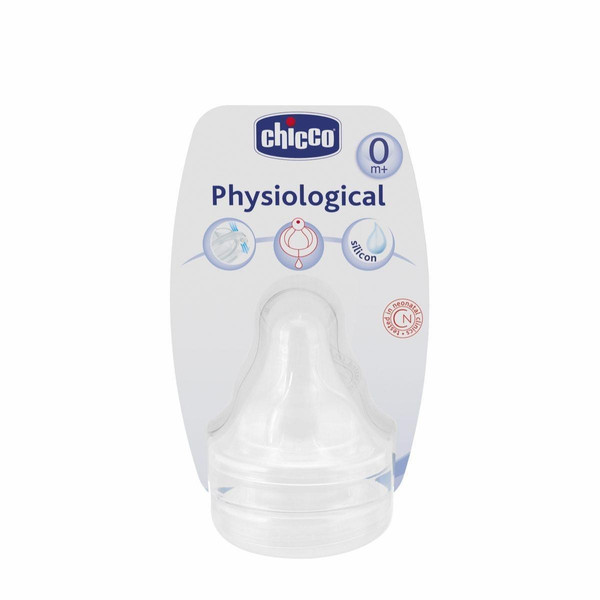 Chicco 00081625000000 Silicone Slow flow bottle nipple
