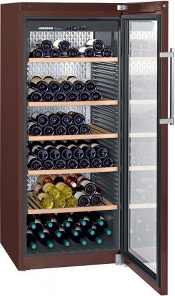 Liebherr WKT 4552 Отдельностоящий Компрессорный винный шкаф Коричневый 201бутылка(и) A