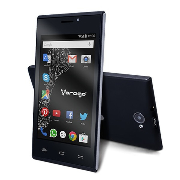 Vorago CELL-300 4GB Black smartphone