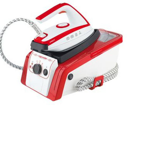 Polti Silence Friendly 8.80 Dry & Steam iron Ceramic soleplate 2050W Red,White
