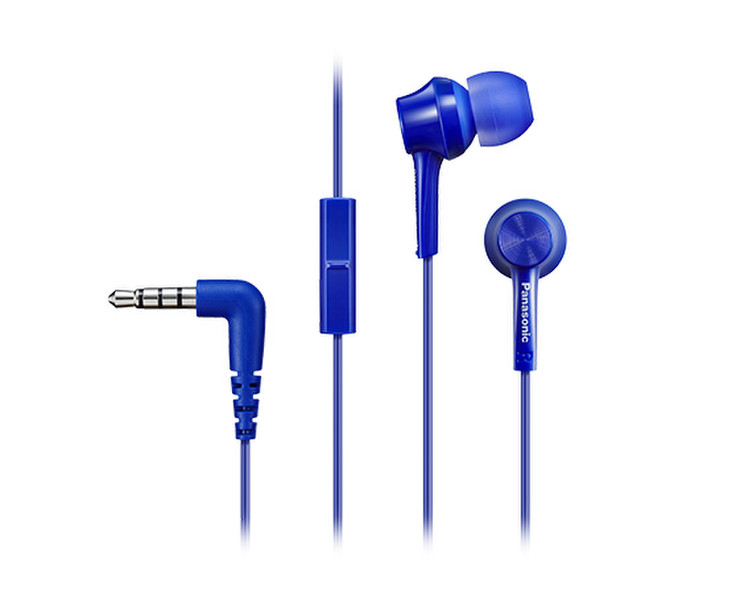 Panasonic RP-TCM105E In-ear Binaural Wired Blue