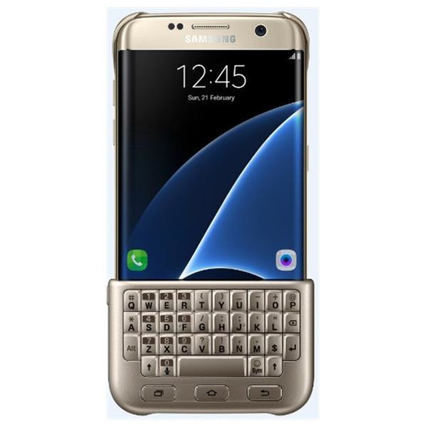 Samsung EJ-CG935UFEGDE QWERTY Gold Tastatur für Mobilgeräte