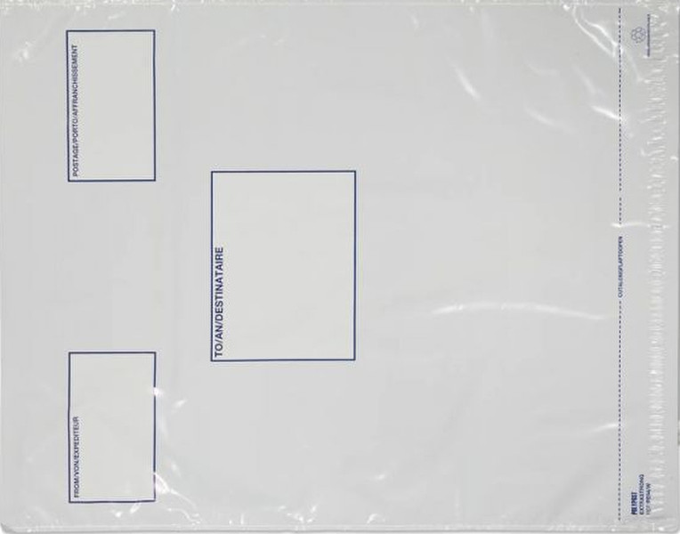 Blake Purely Packaging PE94/W Polyethylen Weiß Briefumschlag