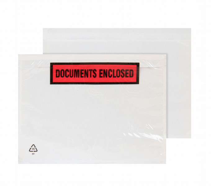 Blake Purely Packaging PDE52 Polyethylen Transparent Briefumschlag