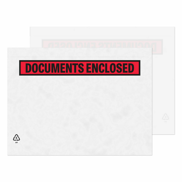 Blake Purely Packaging Printed Document Enclosed Wallet A5 235x175mm (Pack 1000) envelope