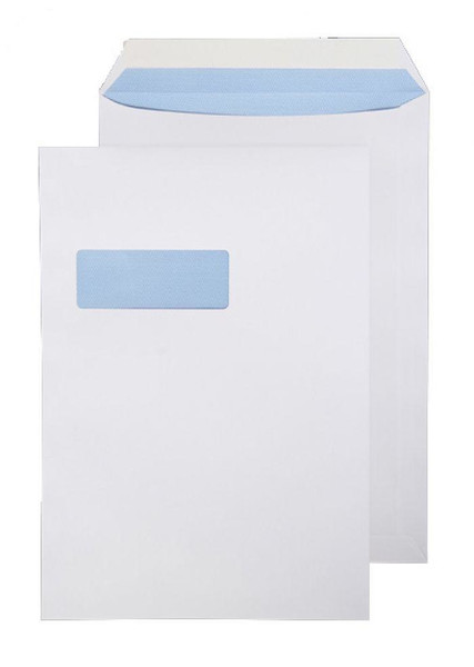 Blake Purely Everyday White Window Peel and Seal Pocket C4 324X229mm 100gsm (Pack 250) envelope