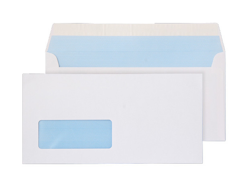Blake Purely Everyday White Window Peel and Seal Wallet DL 110x220mm 100gsm (Pack 500) envelope