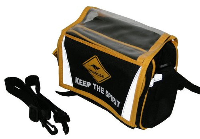 Roadsign 801970 Front Bicycle bag Black,Yellow bicycle bag/basket