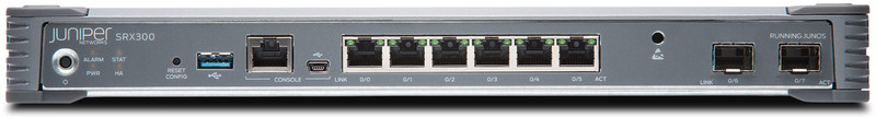 Juniper SRX300 1000Мбит/с аппаратный брандмауэр