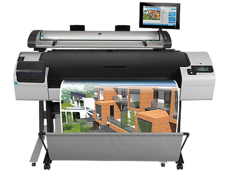 HP Designjet SD Pro Цвет Термальная струйная 2400 x 1200dpi 1118 x 1676 Черный, Серый крупно-форматный принтер