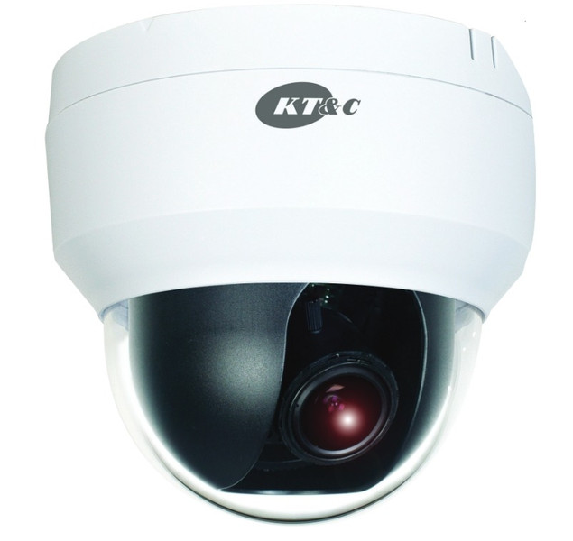 KT&C KEZ-C2DI28V12W CCTV Для помещений Dome Белый камера видеонаблюдения