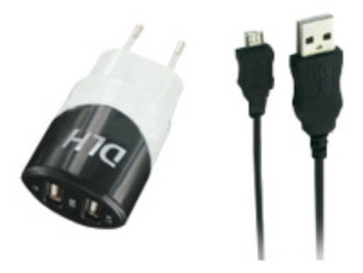 DLH DY-AU1794 Indoor Black,White mobile device charger