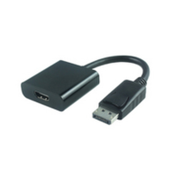 Microconnect Displayport - HDMI M-F DisplayPort HDMI Schwarz