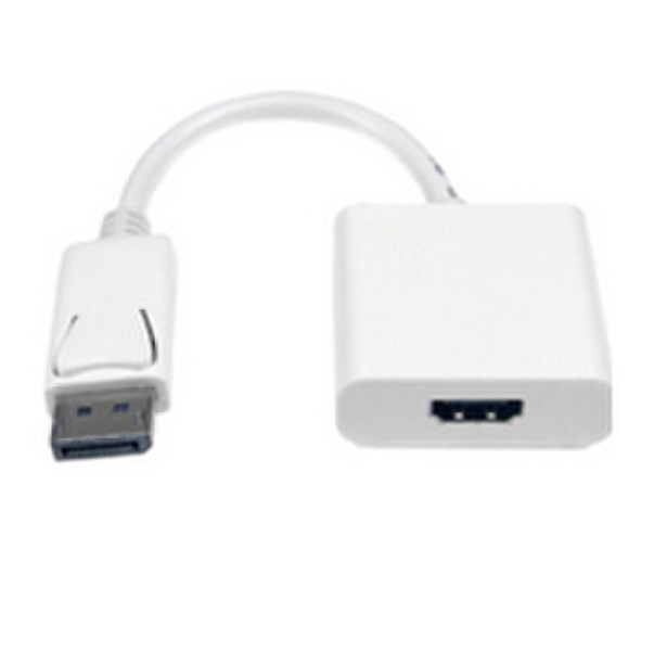 Microconnect DPHDMI3W DisplayPort HDMI Weiß Videokabel-Adapter