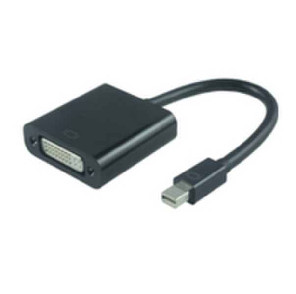 Microconnect Mini DisplayPort-DVI Mini DisplayPort DVI Black