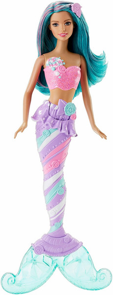 Barbie Mermaid Candy Fashion Разноцветный кукла