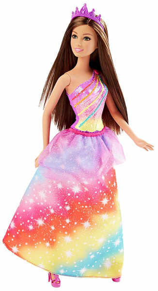 Barbie Princess Rainbow Fashion Разноцветный кукла