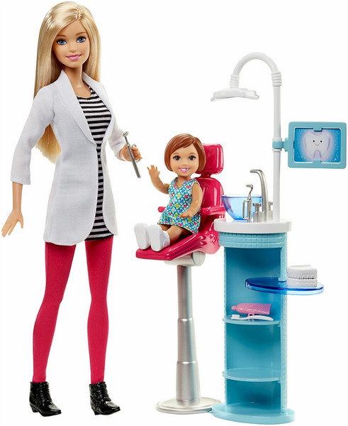 Barbie Dentist Разноцветный кукла