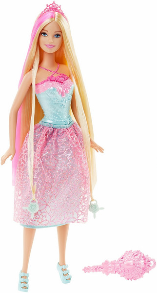 Barbie Endless Hair Kingdom Разноцветный кукла