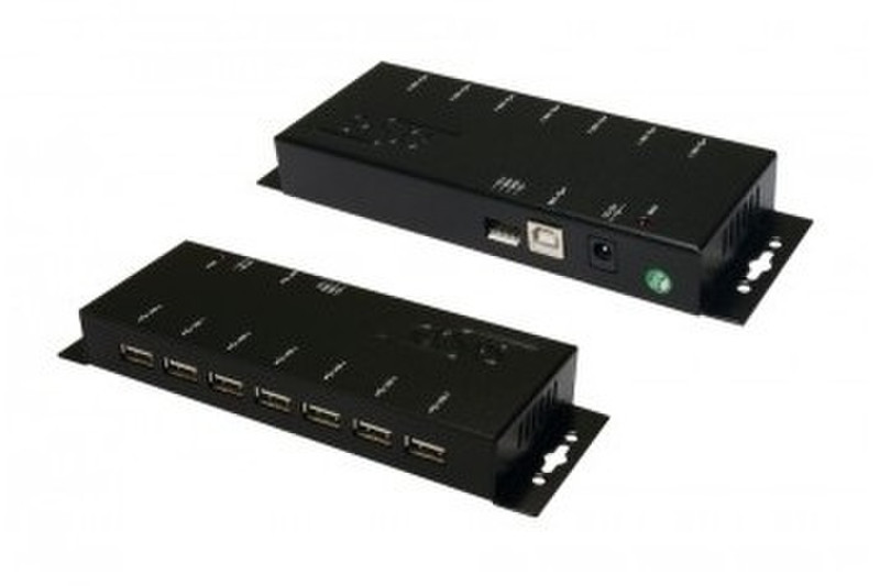 EXSYS EX-1178 USB 2.0 Type-B 480Mbit/s Black