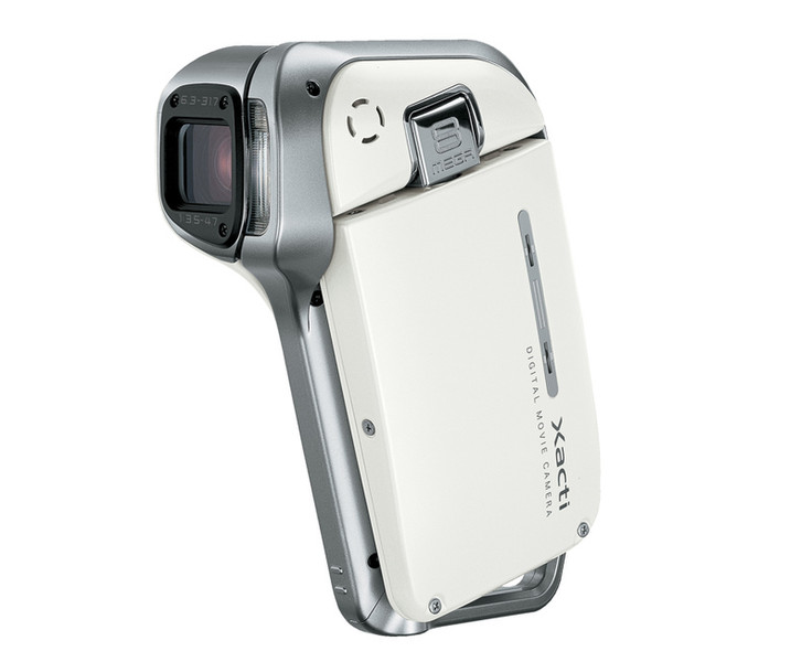 Sanyo VPC-E2W 8MP CMOS White hand-held camcorder
